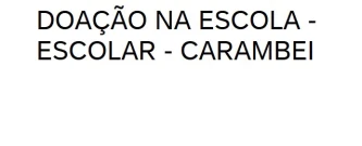 TRANSPORTE DE DOAÇÃO E REALIZAÇÃO DE TRABALHOS ADMINTRATIVOS