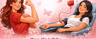 A Força Feminina que Transforma Vidas – Doe Sangue!
