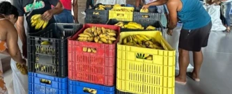 Almoço de atividade do Voluntariado