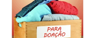 Acompanha de arrecadação de roupas