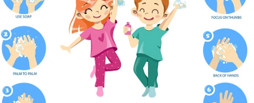 Lavou cuidou: orientações sobre saúde e higiene