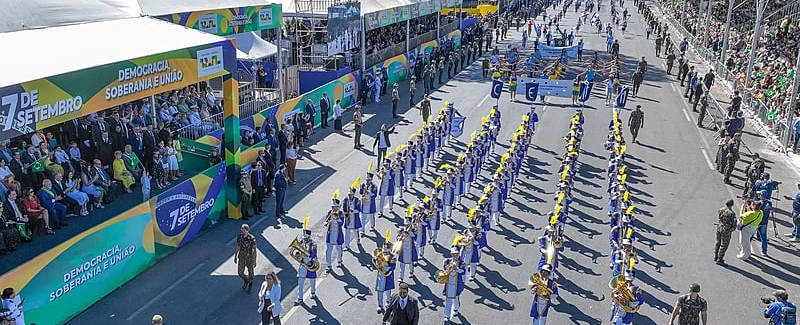 Participação no Desfile 7 de Setembro