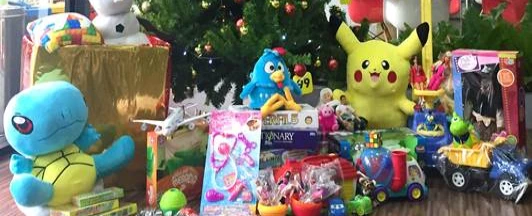 Doação de brinquedos Natal Mineiros