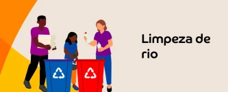 Remover Lixo acumulado do Rio Santa Rosa
