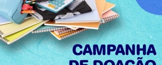 Doação de materiais escolares para CMEI