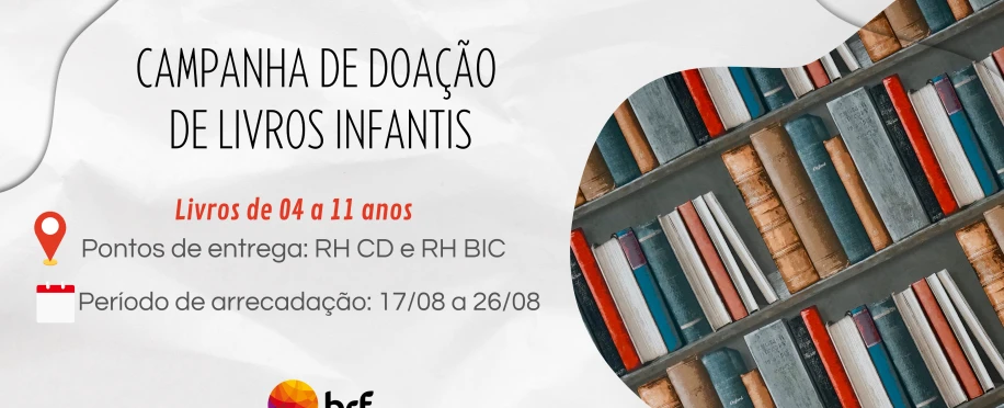 Campanha de Doação de Livros Infantis