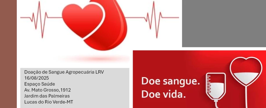 14° Doação de Sangue Agropecuária LRV