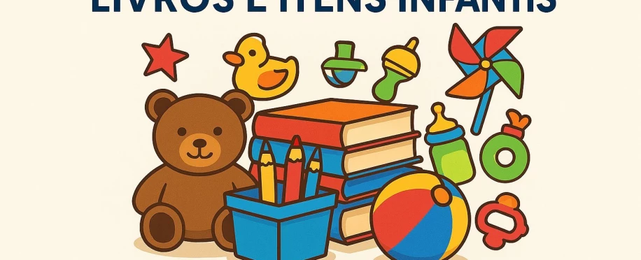 Arrecadação de Livros e Itens Infantis (Jundiaí)