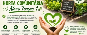 Construção da Horta Comunitária Novo Tempo 1