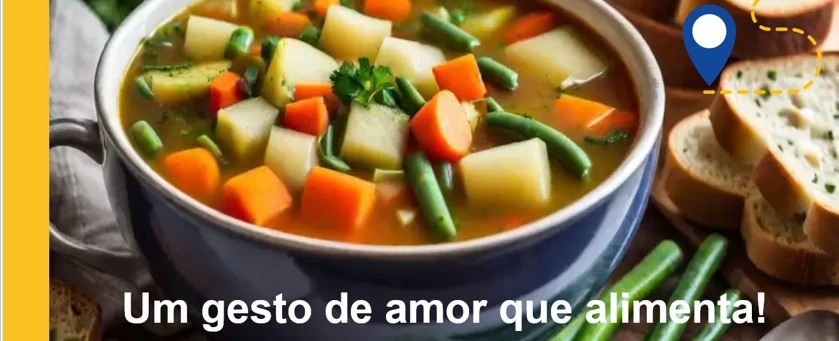 Um gesto de amor que alimenta!