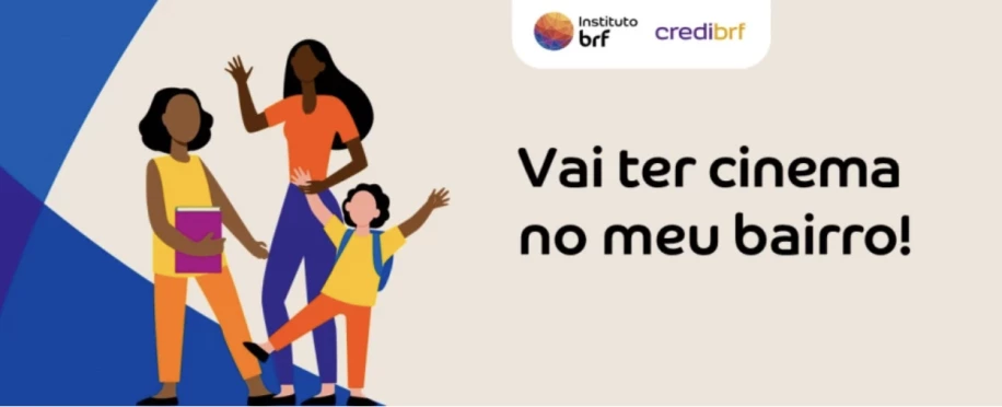 Vai ter cinema no meu bairro - Escola Cecilia Meireles