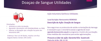 Doação de Sangue - Utilidades