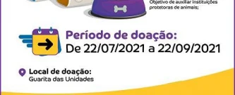 CAMPANHA DE ARRECADAÇÃO DE RAÇÕES PARA CÃES E GATOS