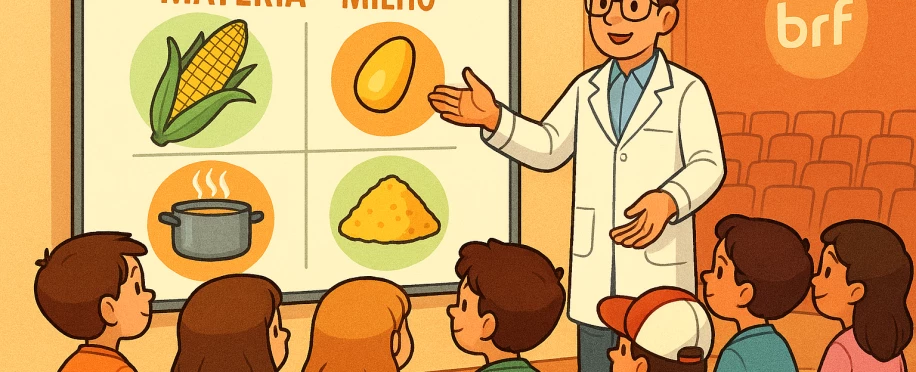 IBRF e Escola: Uma Jornada pelo Mundo do Milho