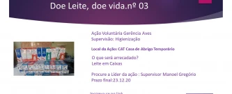 Doe leite, doe Vida nº03