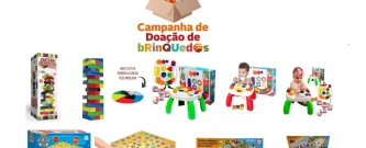 Arrecadação de Brinquedos Educativos