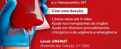 Salve Até 4 Vidas Hoje: Doe Sangue