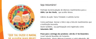 Gincana do Bem - Ação Voluntária de Natal ABAL- Lar dos Vovôs