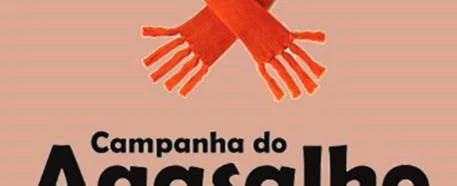 Arrecadação para campanha do agasalho.