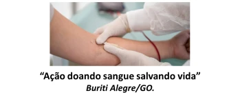 Doando sangue, salvando vidas