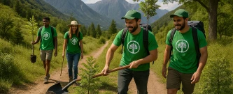 Caminhada Ecológica e Plantio de Mudas