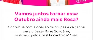 Outubro Rosa | Arrecadação de Roupas e Calçados