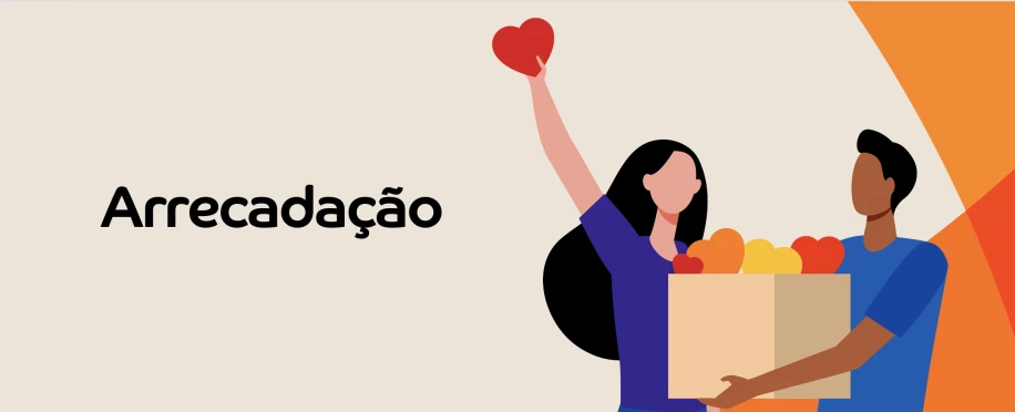 Arrecadação e distribuição de roupas